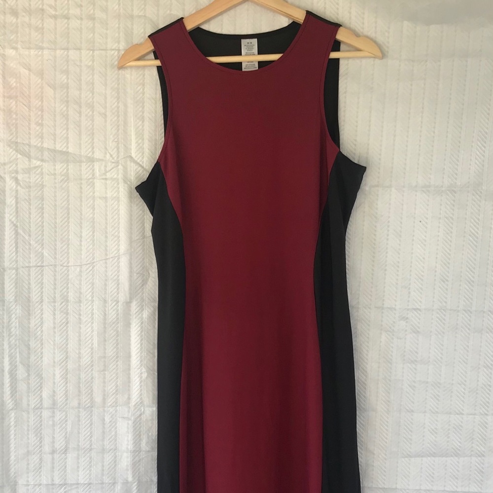 Speed Limit Sleeveless Color Block Dress